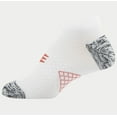 thumbnail image 3 of PowerSox Women's Cushioned 6pk No Show Tab Athletic Socks - White 4-10, 3 of 3