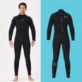 thumbnail image 3 of Traje de neopreno elástico de 5 mm para hombre, traje de buceo de una pieza de cuerpo completo con cremallera trasera, para Hombres Negro XL Zulema Traje de buceo, 3 of 8