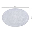 thumbnail image 6 of Placemats Set of 6 Leather Placemats for Kitchen Dining Table Decor Washable Heat Resistant Table Place Mats Silver 16.9x11.8inch, 6 of 6