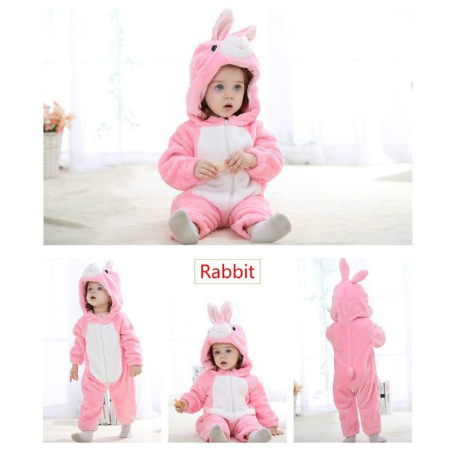 Mameluco para niños, mono para niñas, disfraces de animales para niños, peleles con capucha para bebés de otoño, prendas de vestir para niños, trajes de Navidad para recién nacidos 0-36M18M Gao Jinjia LED