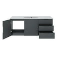 thumbnail image 6 of Modway Vitality 48" Single Sink Bathroom Vanity in Gray White, 6 of 8