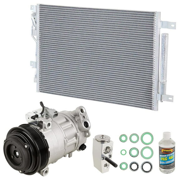 For Dodge Dart 2016 A/C Kit w/ AC Compressor Condenser & Drier - BuyAutoParts
