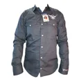 thumbnail image 2 of Camisa Manga Larga Estilo Wrangler Bordada Lisa Para Hombre, 2 of 4