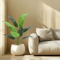 thumbnail image 2 of 48 Inch Artificial Canna with Texture - Lifelike Simulated Greenery Decorations (2 Pack), 2 of 7