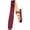 Burgundy, variant on Perri's 2-1/2" Suede Leather Guitar Strap Burgundy