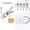 Silver C, variant on Clothes Drying Hanger,Sock Hanger for Drying,Stainless Steel Sock Air Drying Rack,Windproof Anti-Lost for All Small Laudry Item and Herbs