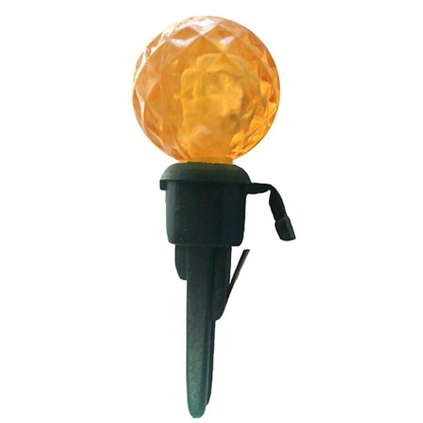 Pack of 12 Orange LED G12 Berry Replacement Christmas Light Bulbs