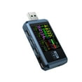 thumbnail image 1 of FNIRSI FNB48P Bluetooth Charging Monitor with 6-Digit Display: Multi-Port USB/Type-C/Micro Support, Cable Resistance Measurement, Battery Capacity Calculator, 10-Group Data Recording, 4 Curves, 1 of 6