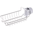 thumbnail image 1 of Adjustable Stainless Steel Sink Storage Rack, Water Resistant Tool-Less Installation Faucet Drain Rack For Kitchen Bathroom, 1 of 8