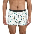 thumbnail image 2 of Goofa Cartoon House Car Printed Men's Boxer Briefs Underwear, Moisture-Wicking Underwear, Trunk,Soft and Breathable Cotton Underwear-Large, 2 of 9