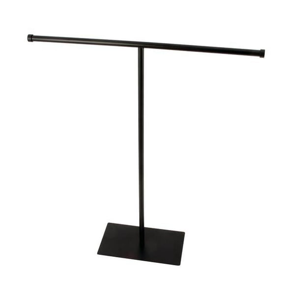Kingston Brass CC8200 Claremont Freestanding T-Shape Towel Rack, Matte Black