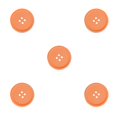 thumbnail image 1 of QualitChoice Coussinets d'Isolation Ronds en Silicone Multicolores Durables Flexibles pour Pot Cuillère Repos orange 5Set, 1 of 6
