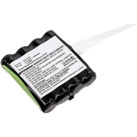 Batteries N Accessories BNA-WB-H1068 2-Way Radio Battery - Ni-MH, 4.8, 700mAh, Ultra High Capacity Battery - Replacement for Midland BATT4R, BATT-4R Battery