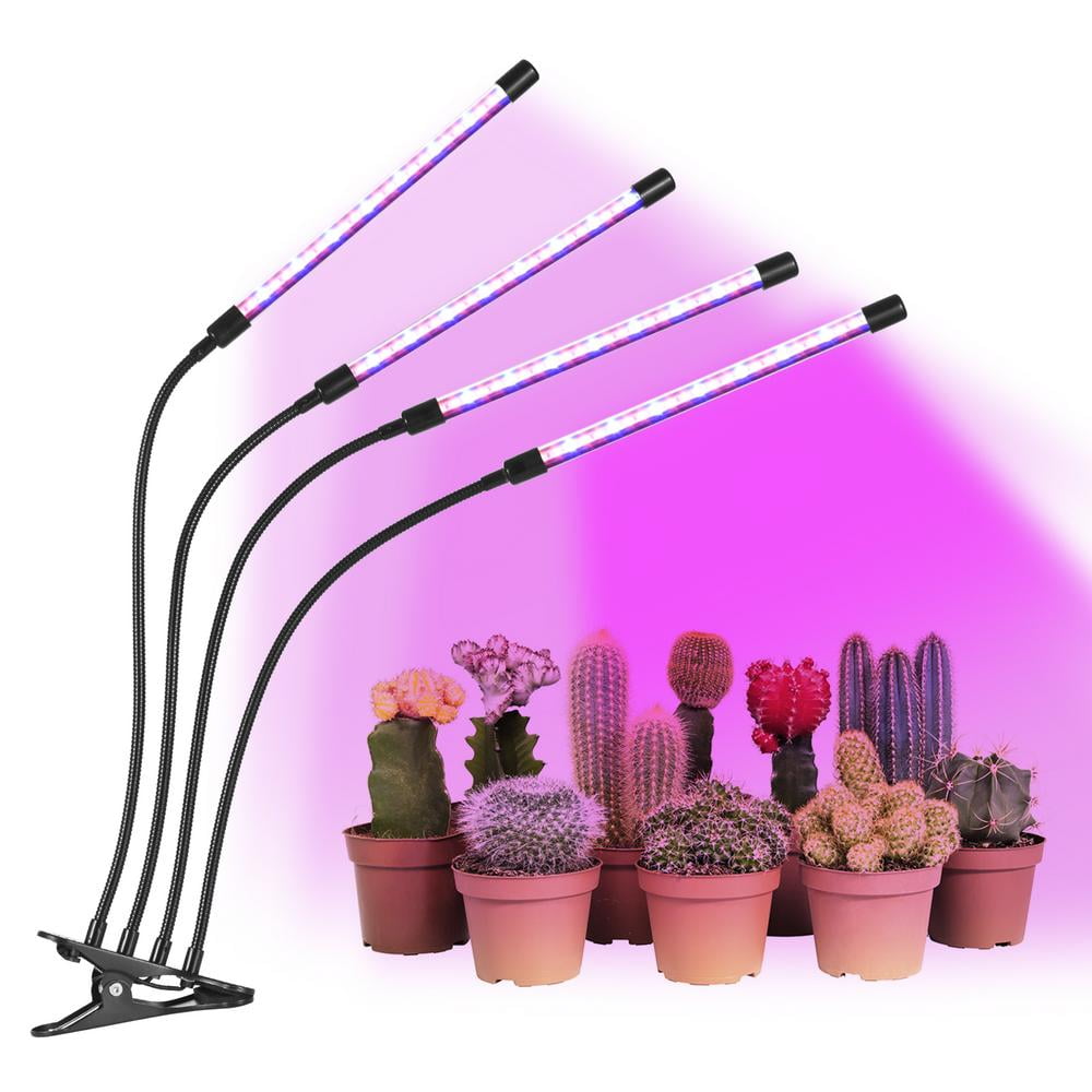 Details about   LED Grow Light Plant 4 Head Growing Lamp Lights for Indoor Plants Hydroponics US 