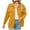 Yellow, variant on Aboser Corduroy Shirt Button Down Jackets for Women Dressy Long Sleeve Shirts Casual Loose Fit Jacket Solid Color Work Outerwear