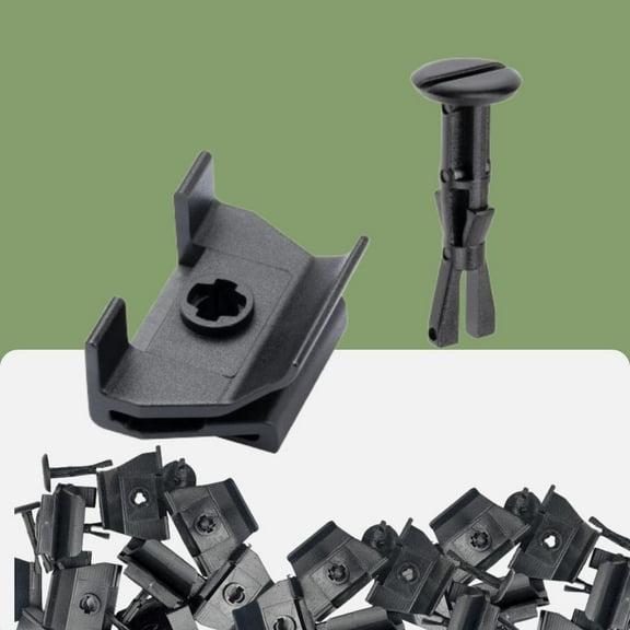 50PCS Front Fender Liner Clips – Compatible with Toyota 53879-58010 & 47749-50090 – Professional Automotive Fasteners by Automotive Hardware