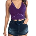 thumbnail image 2 of Women's Chemises Negligees Womens Lingerie Sexy plus Size Garter Belt Women Lingerie plus Sexy for Night Set for Women Corset Suit Padded Push up 3x on Clearance Purple XL, 2 of 6