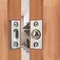 thumbnail image 3 of 2 Pièces Porte Armoire Boule de Verrouillage, Acier Inoxydable Réglable Rouleau de Verrouillage pour Porte de Balcon Quincaillerie Serrure à Rouleau Boule de Verrouillage pour Meubles, 3 of 9