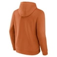 thumbnail image 3 of Men's Fanatics Burnt Orange Texas Longhorns Classic Arched Applique Fleece Pullover Hoodie, 3 of 3