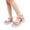 Pink, variant on SGMVNU Toddler Little Girls Sandals Open Toe Soft Sole Flat Sandal Casual Lightweight Summer Beach Sandal Dress Shoes, Size 5-5.5 Years, Silver