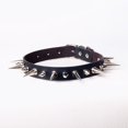 thumbnail image 2 of Gargantilla de punta larga, collar Punk de cuero, estilo gótico ajustable para mujeres y hombres, correa para el cuello, accesorios de Cosplay, 2 of 5