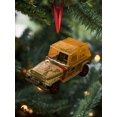 thumbnail image 2 of ORNAMENT Jurassic Park 1993 Jeep Wrangler MB1122 Yellow Top Matchbox Figure GIFT, 2 of 3