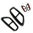 thumbnail image 5 of Black Exhaust Muffler Pipe Tailpipe Cover Trim for for BMW 5 Series G30 G31 2018-22, 5 of 7