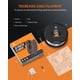 thumbnail image 2 of Filamento para impresora 3D TECBEARS Silk PLA, 1,75 mm, 250 g, 8 rollos, 2 of 9