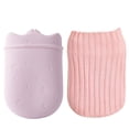 thumbnail image 1 of Bolsa De Silicona Para Botella De Agua Caliente, Creativa, Grande, De Dibujos Animados, Bolsa De Agua Caliente, Cubierta De Punto, Calentamiento Por Microondas, Calentador De Manos, Regalo seitruly HA022431-00, 1 of 7