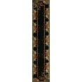 thumbnail image 2 of Rugs.com Pastoral Collection Rug – 12 Ft Runner Black Medium Rug Perfect For Hallways, Entryways, 2 of 9
