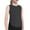 Dark Gray, variant on Girls Summer Sleeveless Vest Top For Everyday Wear Comfortable Casual Tee Shirt Outfit With Pants Age 5 14 Years Baseball Inner Shirt