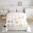thumbnail image 1 of YST King Size Comforter Set with 2 Pillowcases, Boho Floral Summer Flower Painting Bedding Comforter Sets Romance Floral Soft Bedding Set for Kids and Adults Bedroom Bed Decor, 1 of 5