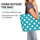 thumbnail image 2 of Easygdp Sky Blue And White Polka Dot Bolsas Tote para Mujer, Bolsos de Hombro para Viaje, Bolsos de Mano de Gran Capacidad para Compras y Trabajo, 2 of 8