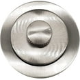 thumbnail image 5 of Westbrass 14" 17 ga. Twist & Close Brass Bathtub Drain Assembly with 2-Hole Overflow, Fully Finished, Stainless Steel, 5 of 16