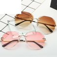 thumbnail image 2 of Unisex Square Classic Cat Eye Sunglasses Cateye Sunglasses Y1033, 2 of 5