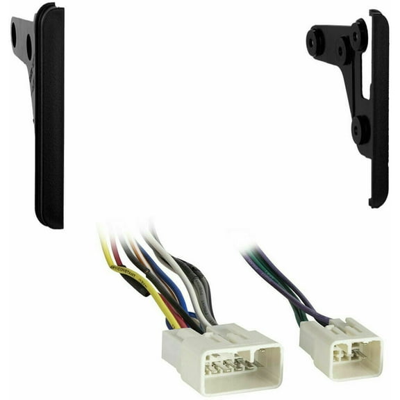 2 Din Car Stereo Radio Dash Trim Kit Combo for some Subaru BRZ Toyota FRS