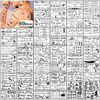 Silhouette America Printable Temporary Tattoo Paper 8.5x11, 2 Pack 