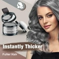 thumbnail image 3 of Instantly Hairline Powder, Women Men Hair Powder Elevates Hairline, Root Touch Up Hair Color Hair Powder for Women Men Thinning Hair, Gray, 3 of 10