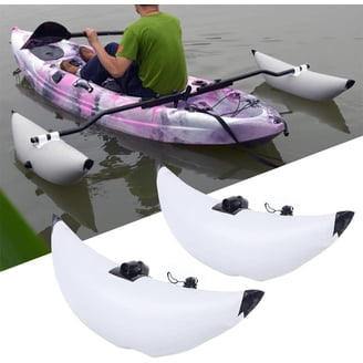 KFFKFF Kayak Outrigger Stabilizer, 2 pcs, PVC Inflatable Outrigger