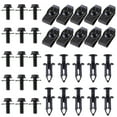 thumbnail image 3 of 35pcs Engine Under Cover Splash Shield Guard Bumper Body Bolts & U-nut Clip Fastener, 3 of 9