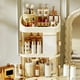 thumbnail image 4 of Caja de almacenamiento de cosméticos de gran capacidad con cajones | Organizador de maquillaje de plástico transparente | Organizador de joyas y productos de belleza de 3 niveles para tocador y baño, 4 of 7