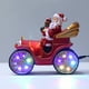 thumbnail image 5 of Adorno navideño de tren de Papá Noel con luz y música, estatuas de resina para decoración del hogar, decoración navideña, regalo de Año Nuevo, 5 of 8