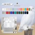 thumbnail image 4 of Cortinas separadoras de ambientes DONREN Blackout de 1,5 m x 2,4 m, color blanco, 4 of 7