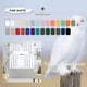 thumbnail image 4 of Cortinas separadoras de ambientes DONREN Blackout de 1,5 m x 2,4 m, color blanco, 4 of 7