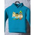 thumbnail image 3 of Owl Family Graduation Hoodie Toddler -Image by Shutterstock,  2 Toddler, 3 of 4