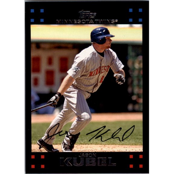 2007 Topps #512 Jason Kubel MLB Baseball Trading Card