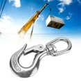 thumbnail image 3 of Engine Hoist, Swivel Lifting Hook Lifting Chain Hook Lifting Hook Stainless Steel  For Railway Loading For Forestry Machinery, 3 of 8