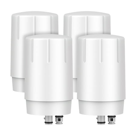 

GLACIER FRESH Water Filter Faucet Replacement Replacement for Brita 36311 On Tap Water Filter Compatible with FR-200 FF-100 and All Brita Tap Water Filter Systems 4 Pack