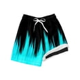 thumbnail image 3 of Tiijoy Toddler Boys Compression Liner Athletic Shorts Drawstring Active Shorts, Sizes 2-14, 3 of 3