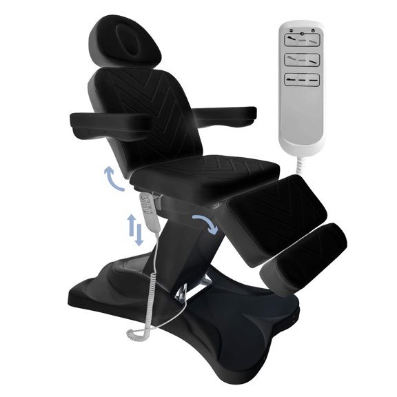 Camilla Electrica Consultorio Odontologo Silla SPA Faciales negro Grande